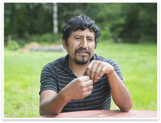 farmer Juan Gonzalez